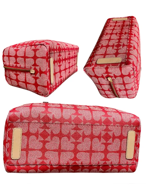 Kate Spade Kaleigh Ace of Spades Boston Bag Satchel w/ Dual Top Handles - Image 6