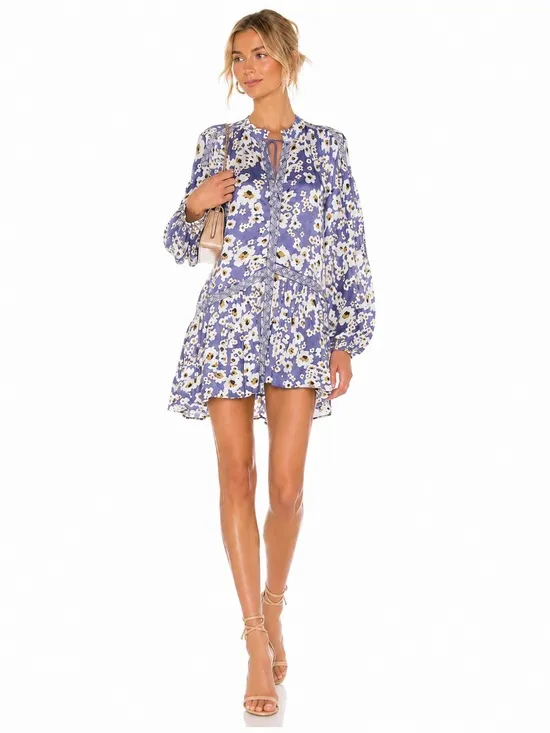 Free People Mini Dress SMALL - Image 2