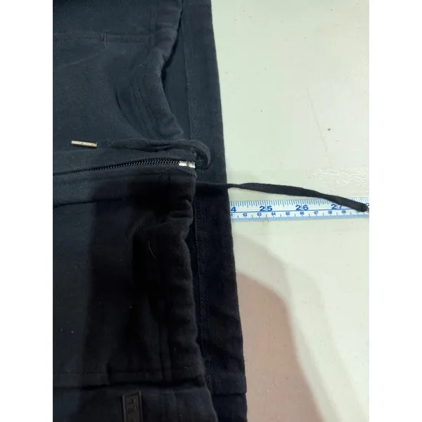 Lauren Ralph Lauren Hoodie Women S Black Zip Up Active Athleisure Sporty Minimal - Image 9