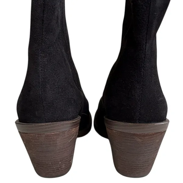 EUC Vince Camuto Leather Ackella Boots Black Size 8 - Image 5