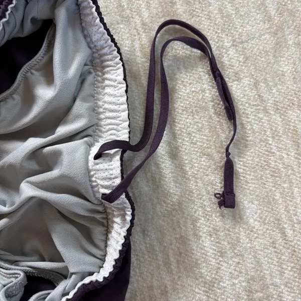 Nike Womens Running Shorts‎ Small Purple White Orange With Liner Active Dri-Fit - Image 6