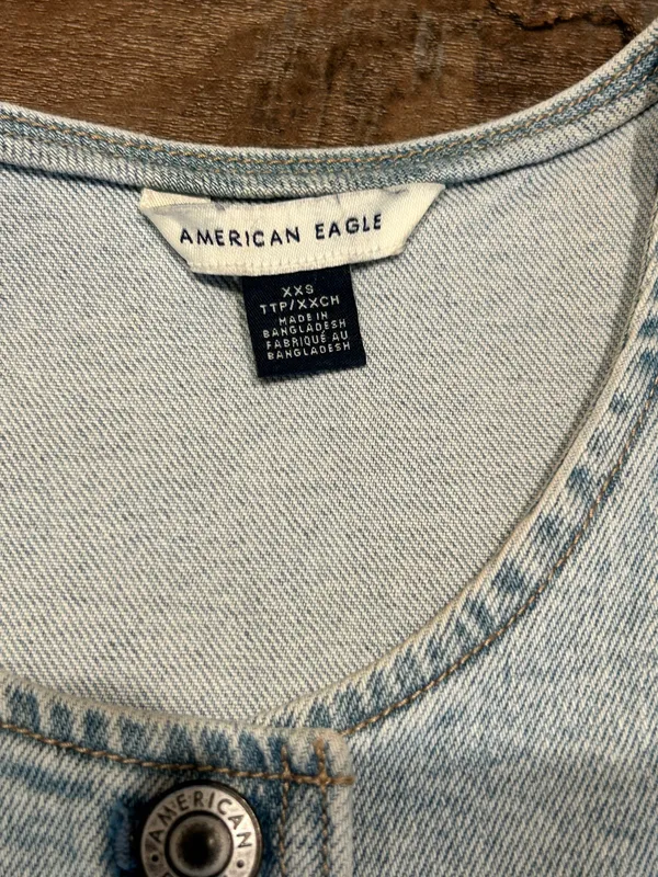 American Eagle Denim Button-Up Too - Image 3
