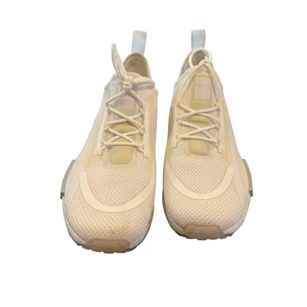 Adidas NMD_R1 Spectoo White Silver Shoes 7.5 - Image 4