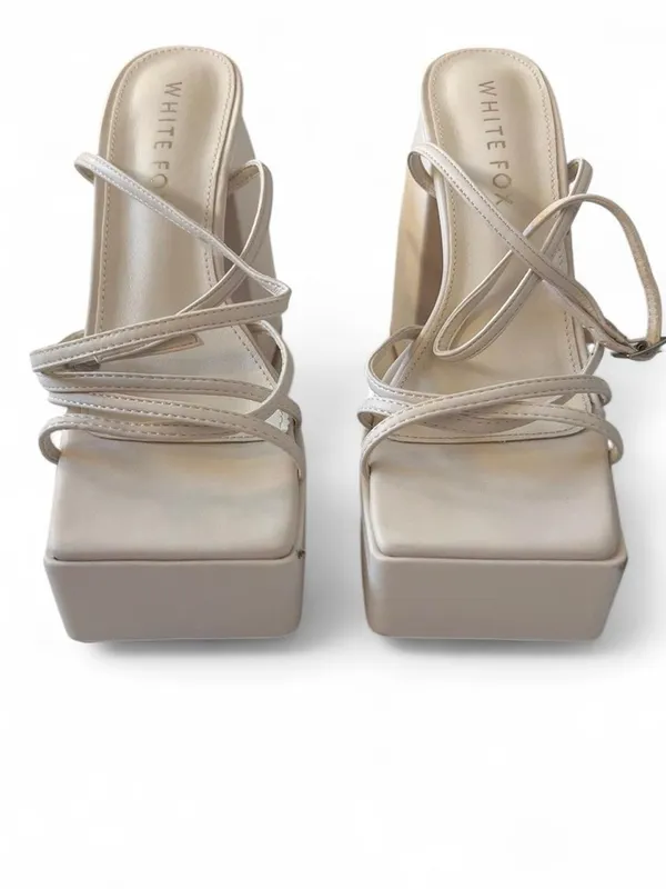 White Fox Boutique Sandals Platform - Image 2