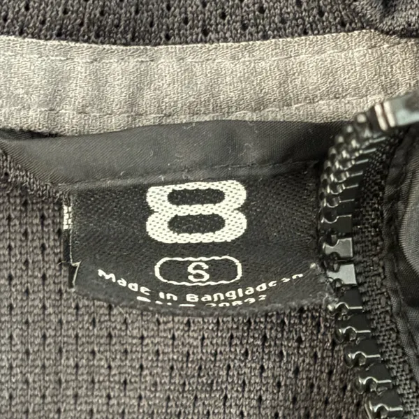 Black rumble windbreaker jacket - Image 3