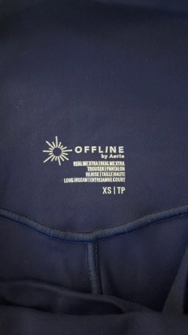 Navy blue Aerie trouser pants - Image 2