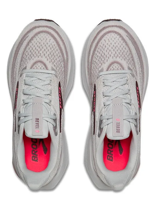 Brooks Women's Revel 9 Color - Grey/Rose/Raisin Sneakers 👟 50 - Image 6