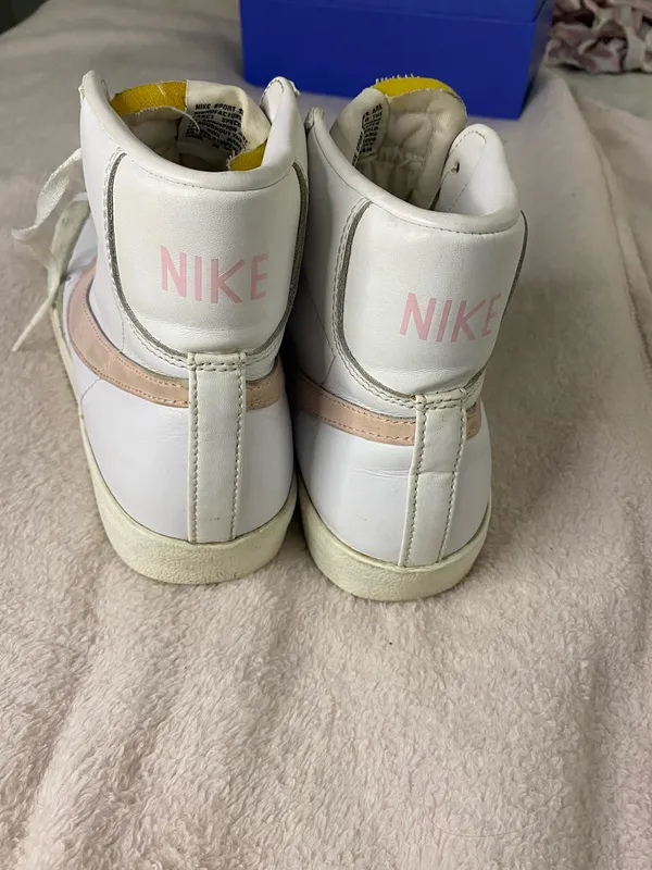 Nike Blazer Mid '77 Vintage White Pink Women Size 8.5 - Image 3