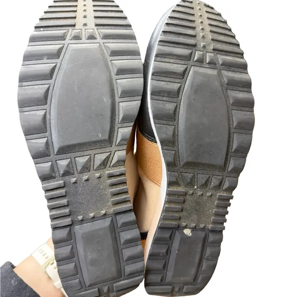 👟✨ Steve‎ Madden Antics Metallic Strap Lace-Up Sneakers Gold Black 7.5 ✨👟 - Image 4
