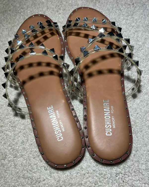 sandles Tan Size 10 - Image 2