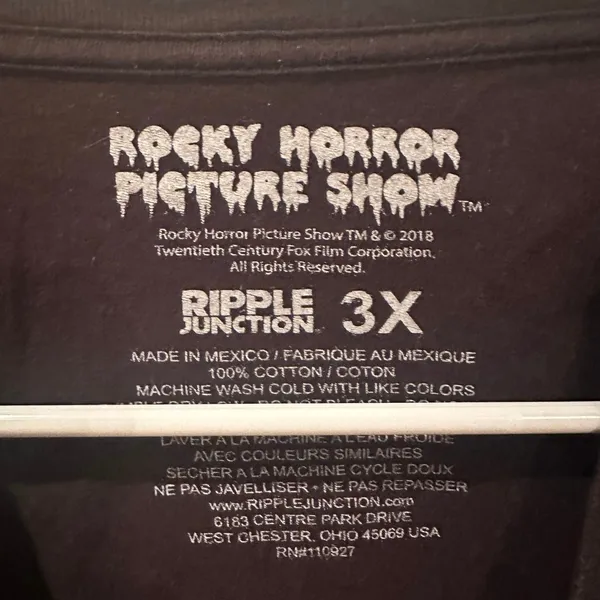 Vintage Cult Classic Rocky Horror Picture Show Character Thrills and Chills! 3X - Image 4