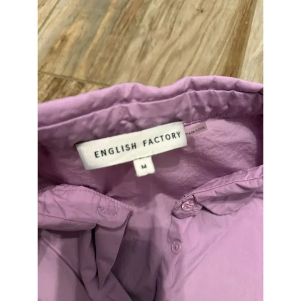 English Factory Peter Pan Collar Shirt - Image 3