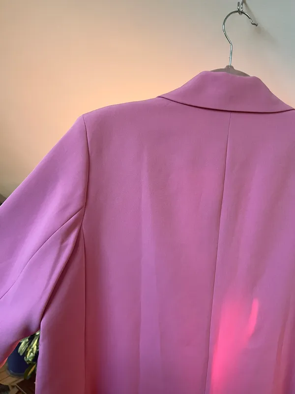 ASOS ONLY  Oversized Pink Blazer - Image 6