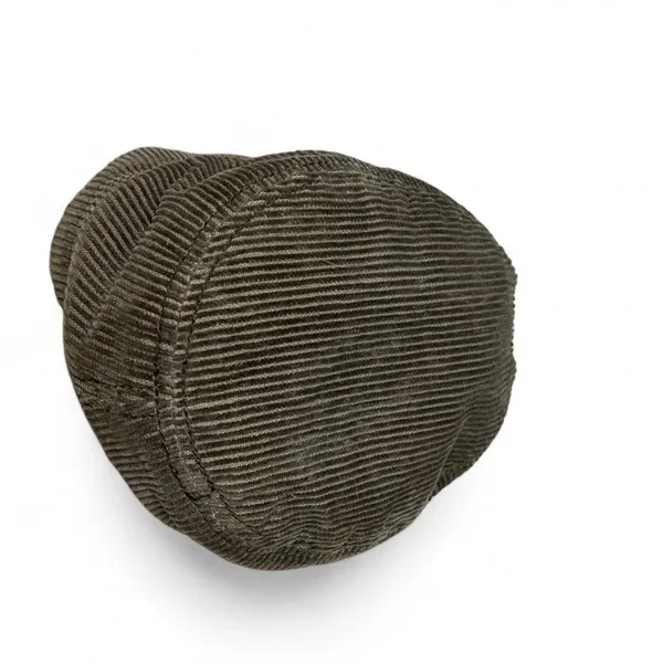 The North Face Y2K Faux Fur Lined Corduroy Hat Dark Green Women’s Small - Image 4