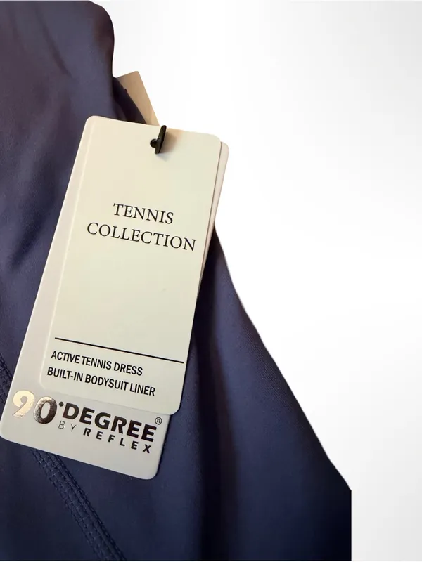 💙 90 Degree Slate Blue Athletic Tennis Dress – Size M – NWT 🎾 - Image 7