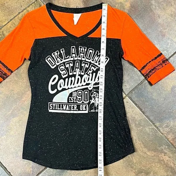 Rivalry Threads Oklahoma State University Cowboys Baseball Shirt Small - Image 6