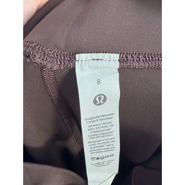 Lululemon Align High-Rise Mini-Flared Pant 28" Expresso size 8 - Image 3