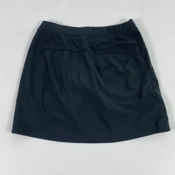 RLX Ralph Lauren Skort Womens Small Black Athletic Golf Stretch Built‎ In Shorts - Image 2