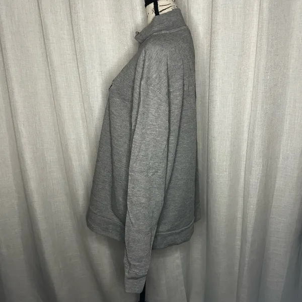 U.S Polo Assn. 2XL Men's Gray Quarter-Zip - Image 3