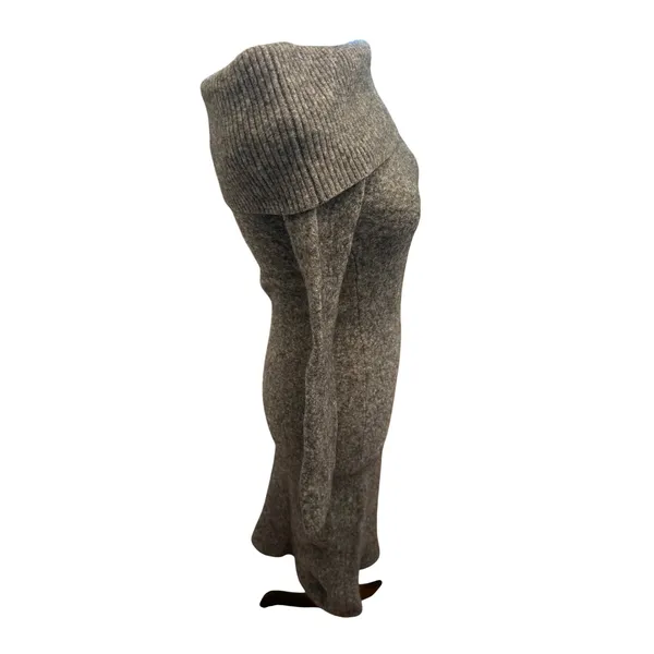 Babaton Aritzia Wool Yak Blend Off The Shoulder Sweater Dress Grey Wintercore - Image 2