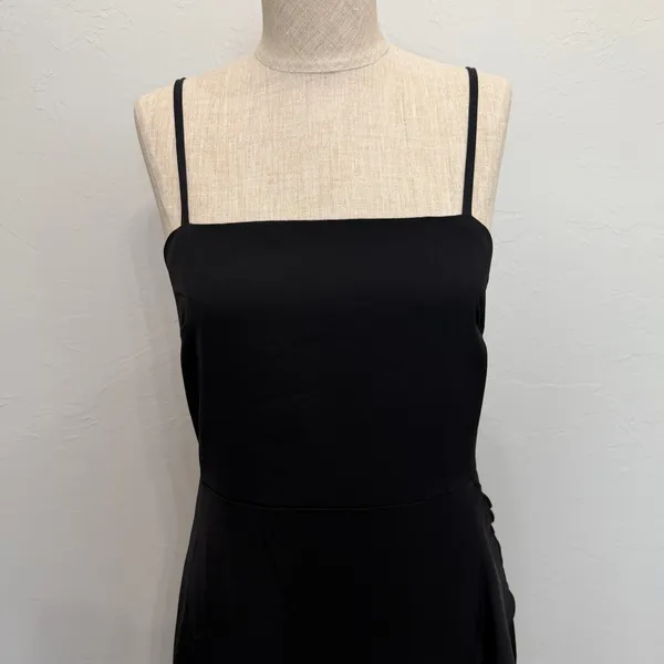 SheIn Elegant Evening 6 Maxi Dress High Low Ruffle Hem Whimsigoth Black Fairy Grunge - Image 4