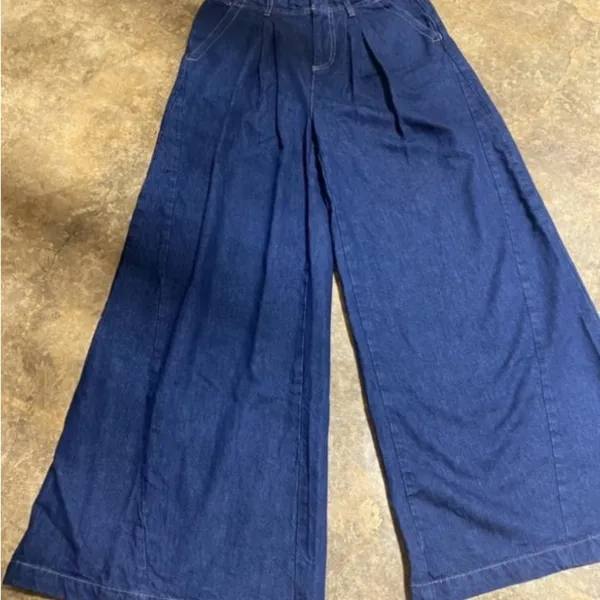 We The Free Free People Women's Equinox Denim Trouser. Size 29” - Image 8