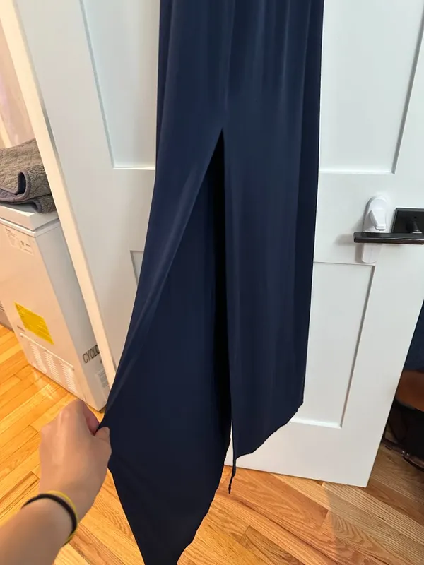 Michael by Michael Kors Navy Blue Dress Size XS - Image 4