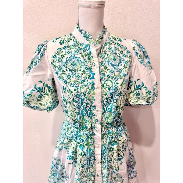 Julia Jordan Floral Button-Up Dress - Image 2
