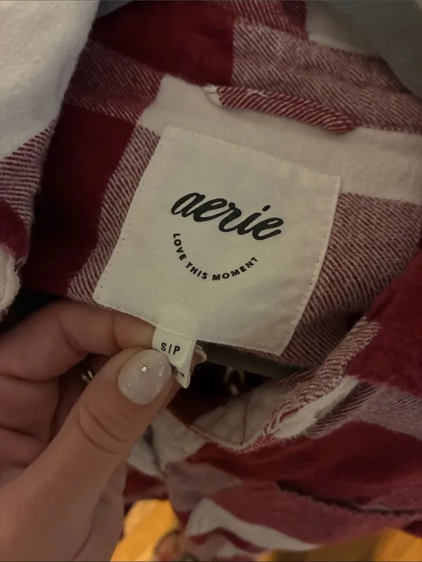 Aerie Plaid Button Down Shirts - Image 6