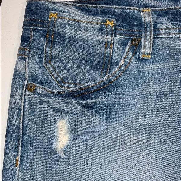 Polo Ralph Lauren Denim Blue Women's mini Skirt size 14 - Image 10
