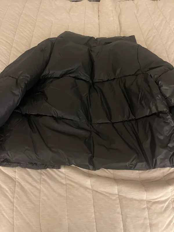 Old Navy Black Quilted Puffer Jacket - Image 3