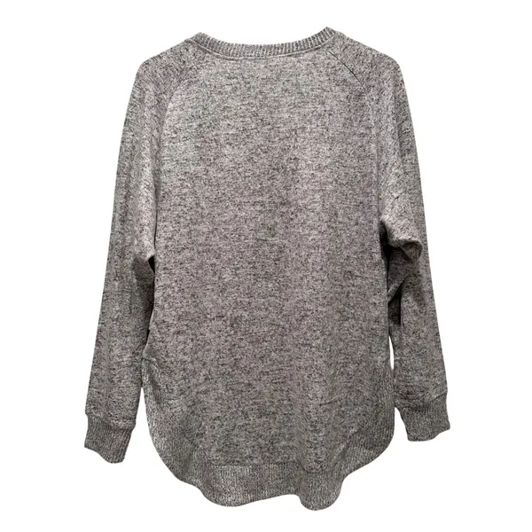 NWT Boxercraft Women's Gray‎ Boise State Broncos Oversized Cuddle Sweatshirt M - Image 2