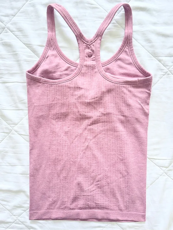 Lululemon Ebb To Street Tank – Moss Rose – 6 - Image 5