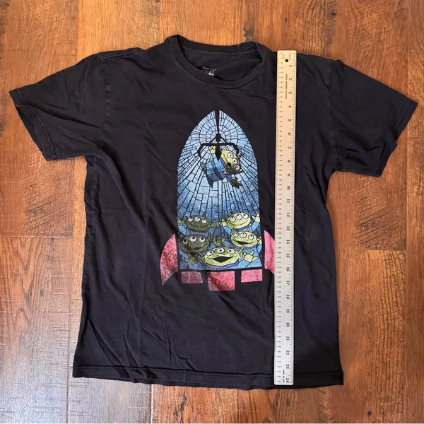 DISNEY Toy Story graphic print tee shirt, size M - Image 5