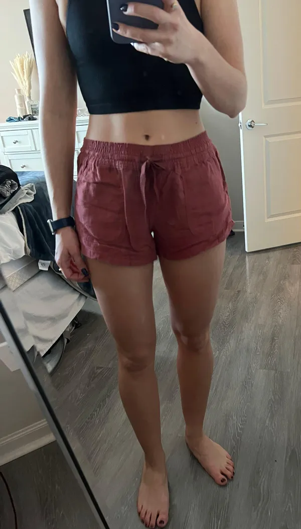 Altar'd State Linen Shorts - Image 3