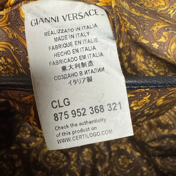 Versace Black Vanitas Medusa Patent Leather Shoulder Bag - Image 14