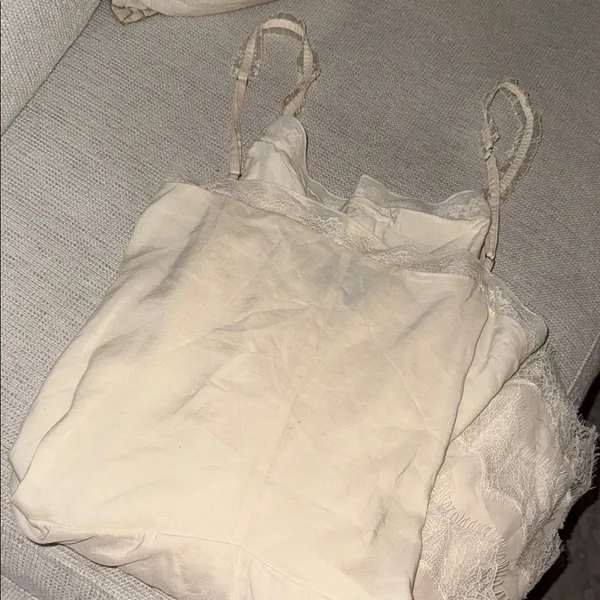 NWT Reformation cream Cleodora Dress size 12! - Image 8