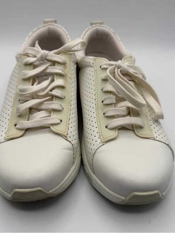 Alegria TRAQ Qest Walking Sneakers Womens 6.5 EU 37 White Cream Comfort Shoes - Image 2