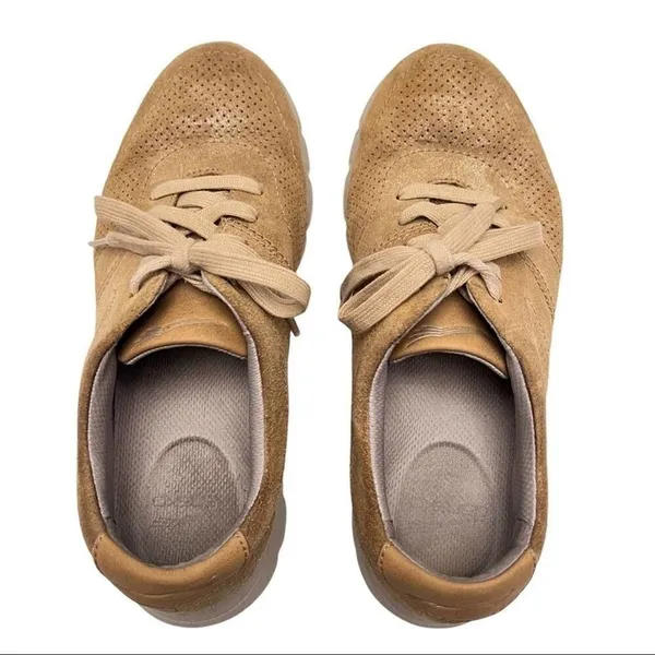 Dansko Women's Alissa Gold Print Leather Athletic Oxford Sneaker EU Size 37 - Image 6
