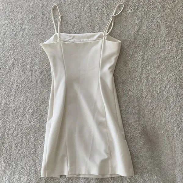 Revolve NBD | White Slit Dress - Image 4