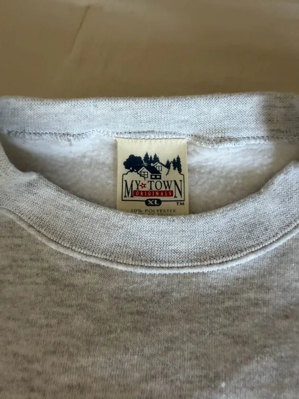 Vintage Roanoke Virginia crew neck Gray Size XL - Image 5