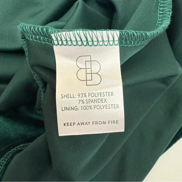 Baltic Born Meghan Velvet Wrap Maxi Dress Emerald Green Holiday Party Christmas - Image 12