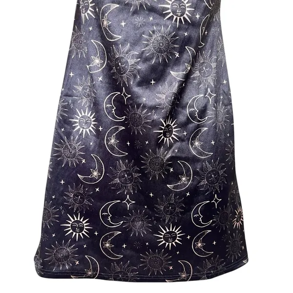 Urban Outfitters Celestial Moon & Sun Mini Slip Dress - Image 3