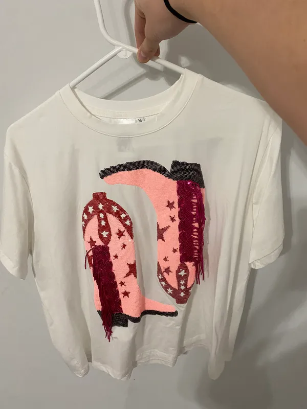 Pink Boot Tee - Image 2