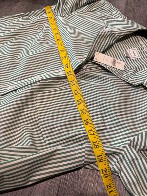 Antrhopology NWT Maeve Kate 100% Cotton Classic Buttondown Shirt - Image 13