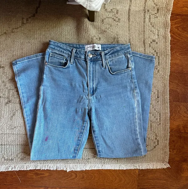 Just Black denim wide cropped jean  - Image 2