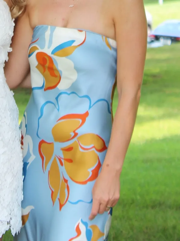 Reformation Joana Silk Dress - Image 5
