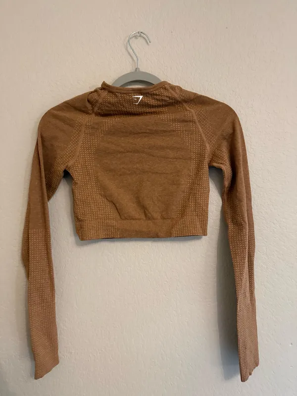 Gymshark Long Sleeve Crop Top - Image 4