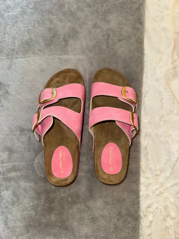 Simply Southern pink platform sandals - Image 3