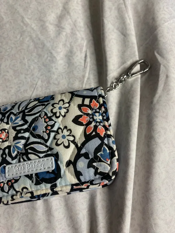 Vera Bradley blue and pink floral wallet - Image 3